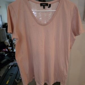 Theory Women's Pink Top
